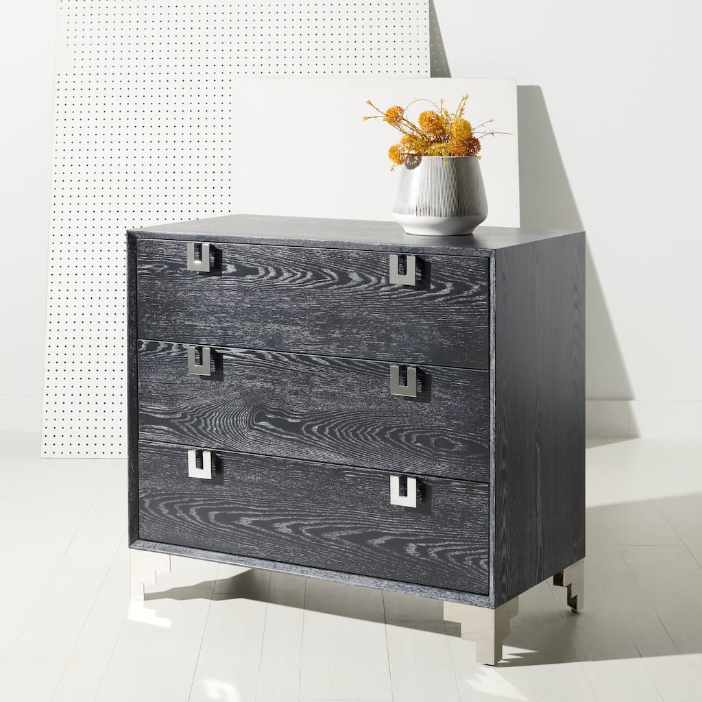 SAFAVIEH Couture Odalis Chest of Drawers, Fully Assembled - 40"W x 20"D x 33"H