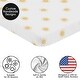 preview thumbnail 2 of 5, Sweet Jojo Designs White and Yellow Boho Sun Boy, Girl Unisex/Gender Neutral Fitted Mini Portable Crib Sheet -Bohemian Celestial
