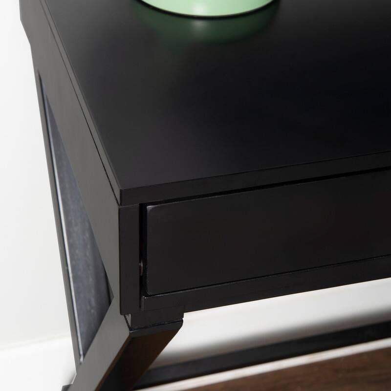 Poppy Black Writing Desk