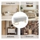 preview thumbnail 8 of 120, Velvet Storage Bench for Bedroom