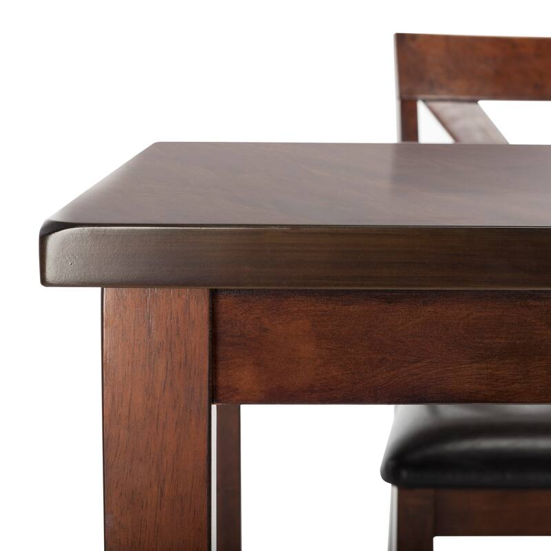 SAFAVIEH Shadya 3-Piece Wood Pub Set - 42" x 24" x 36" - 42Wx24Dx36H