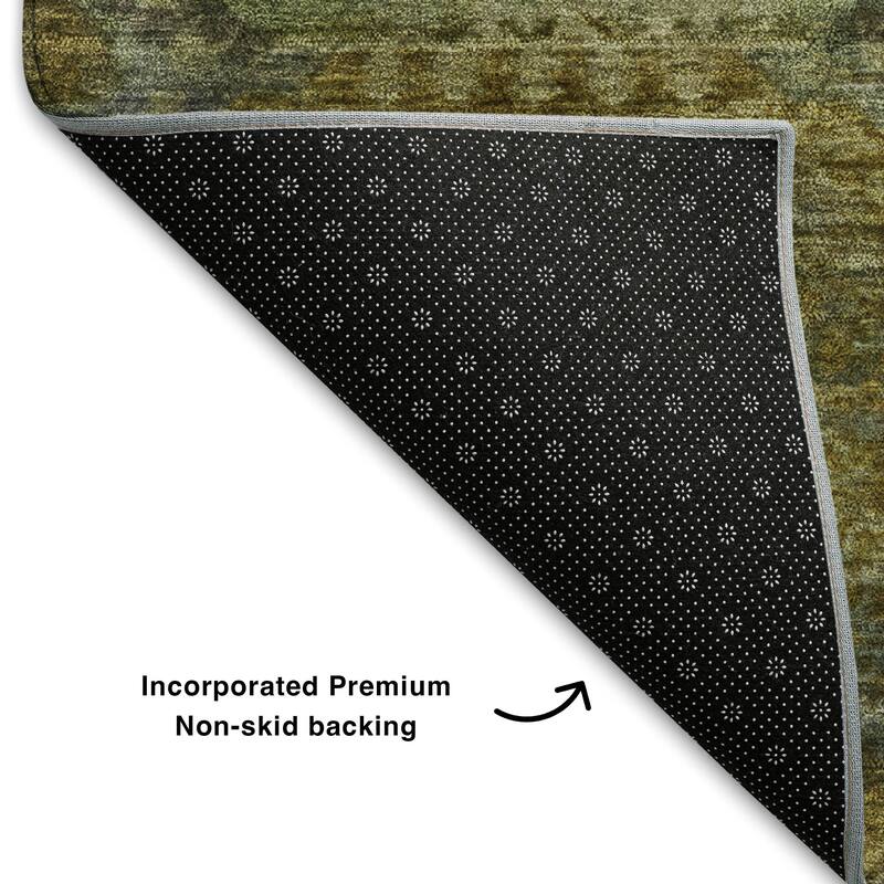 Premium Washable Super Soft Vintage Traditional Mayfield Rug