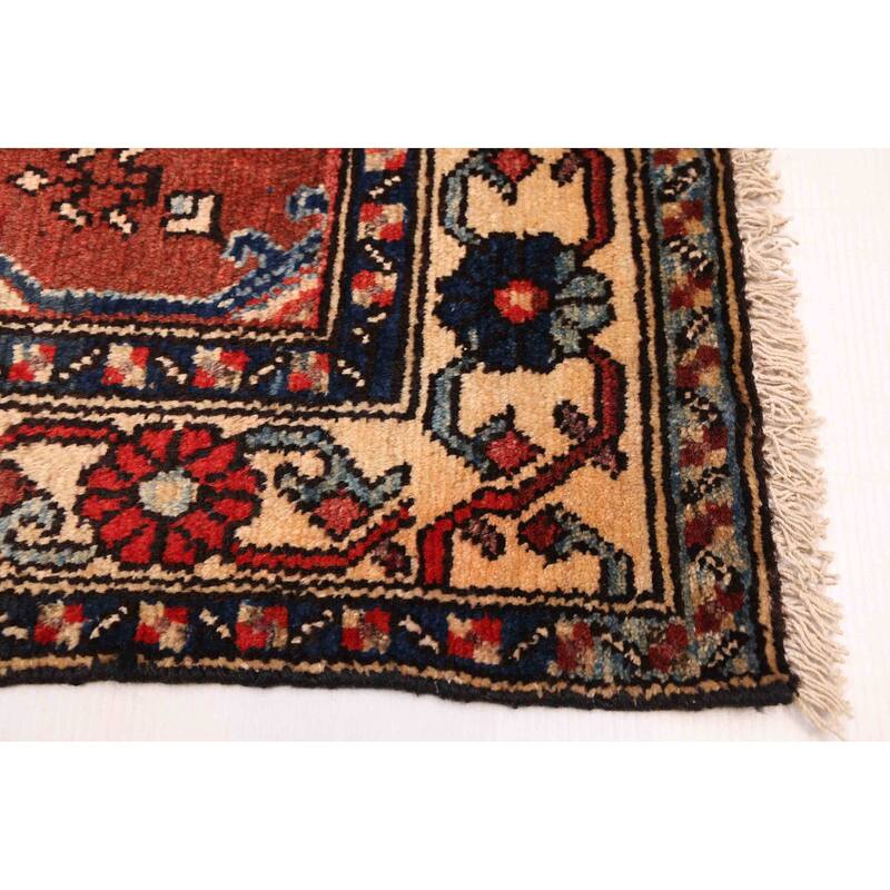 ECARPETGALLERY Hand-knotted Konya Anatolian Red Wool Rug - 4'3 x 6'5