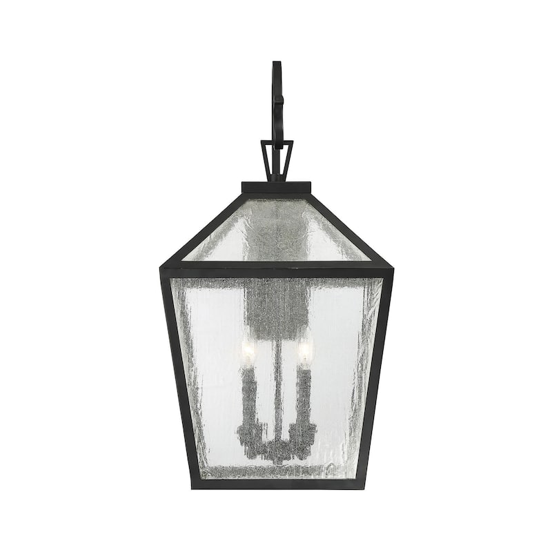Savoy House Woodstock 4 Light 31" Tall Outdoor Wall Sconce with a