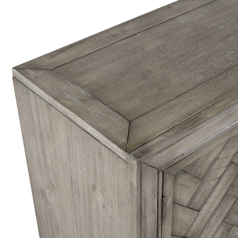 40'' Modern Cabinets with Unique Design Doors for Multiple Rooms