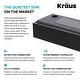 preview thumbnail 51 of 52, KRAUS Kore Stainless Steel Farmhouse Kitchen Sink with Accessories