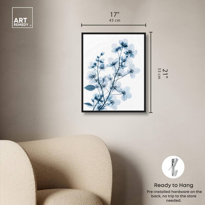 Translucent Petals I Canvas by Art Remedy