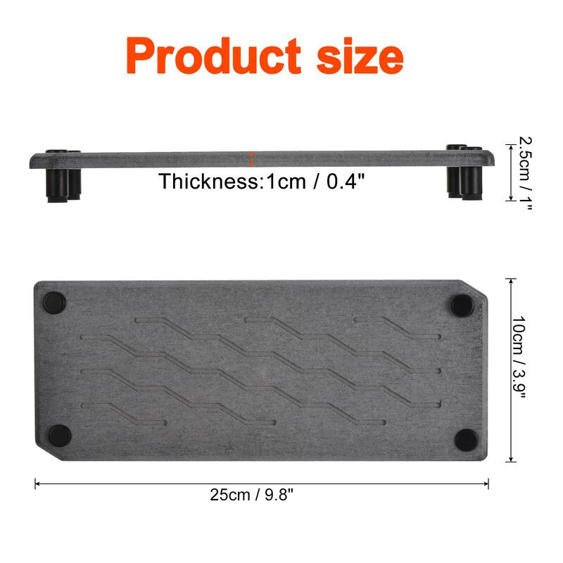 2pcs Instant Dry Sink Organizer 2 Tier Fast Drying Stone Sink Tray - 9.8" x 3.9" x 1"