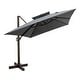 preview thumbnail 14 of 58, Pellebant 10 X 13 Feet Outdoor Cantilever Umbrella with Base