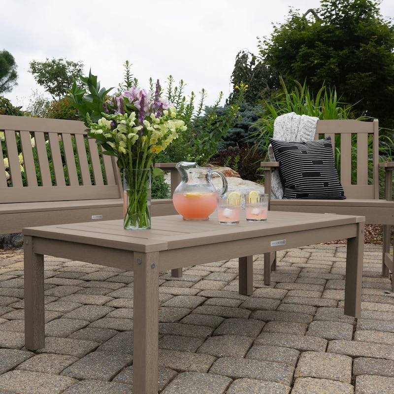 HIGHWOOD Eco-Friendly Adirondack Rectangular Coffee Table