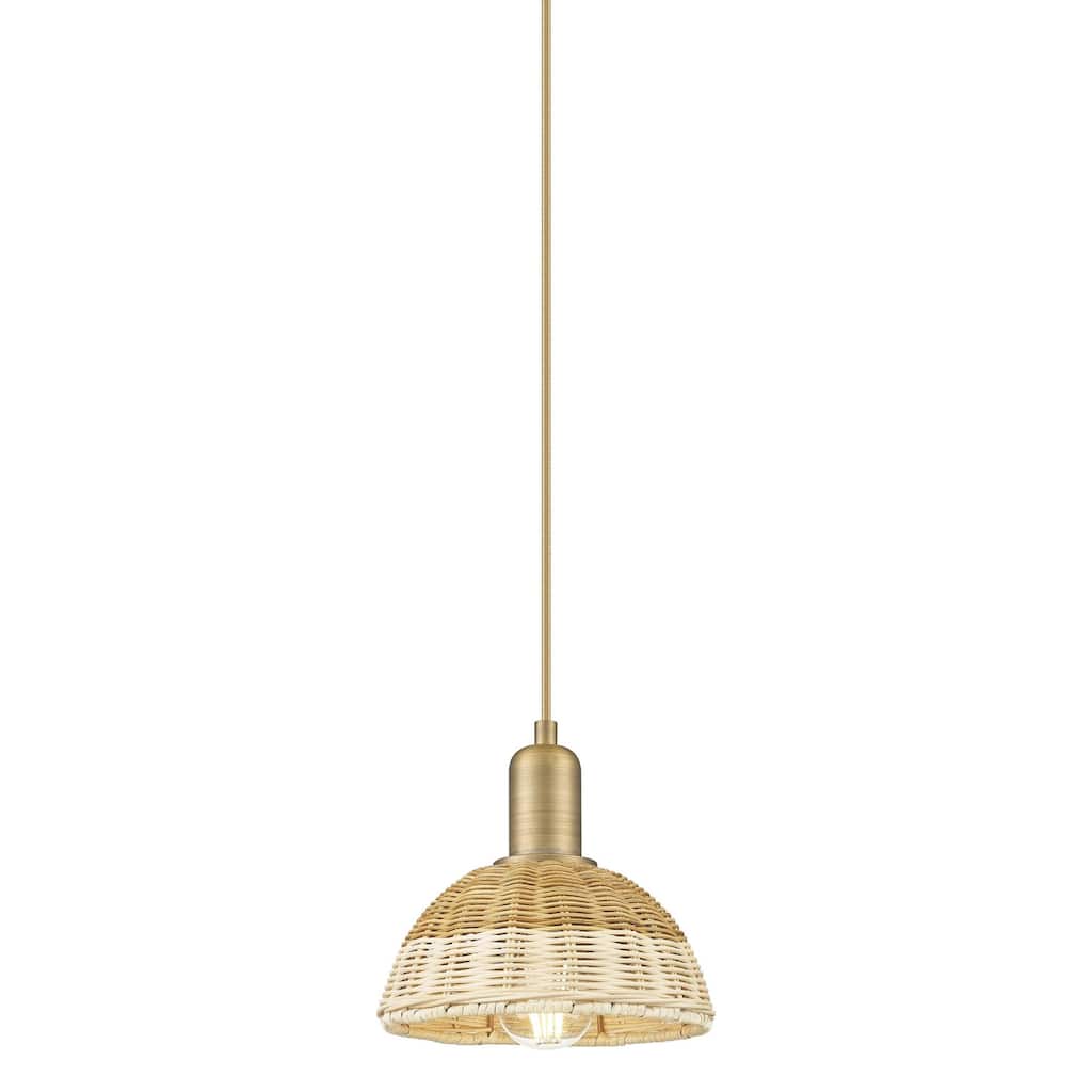 Innovations Lighting 716-1P-10-8 Natural Ballston Dome Pendant Natural