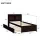 preview thumbnail 8 of 21, win Bed with Trundle and Bookcase