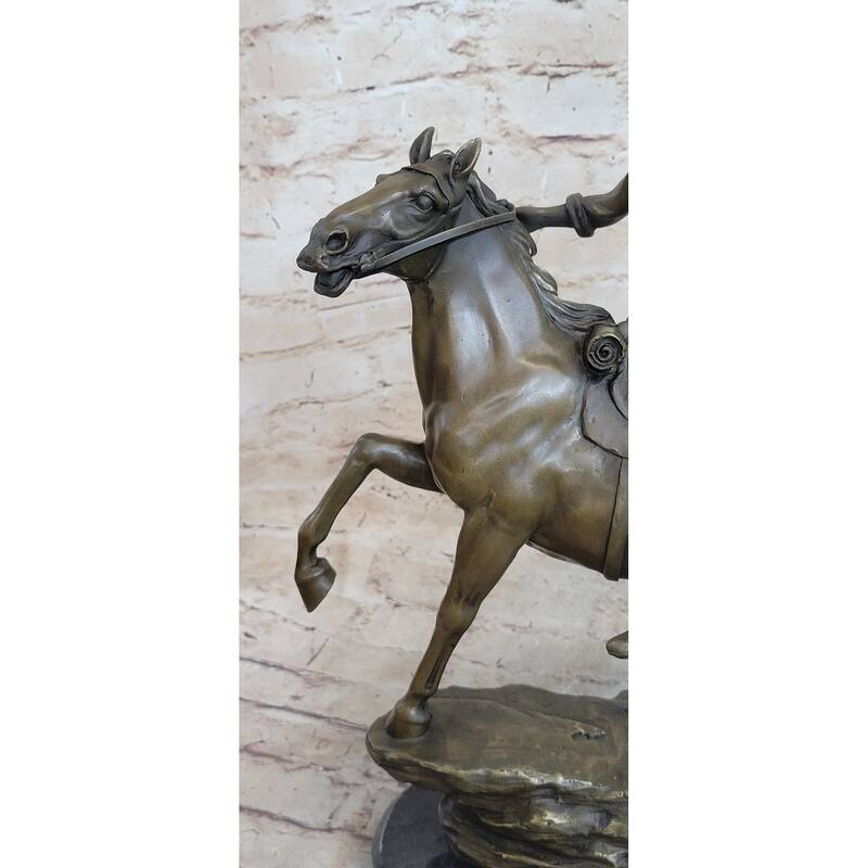 Carl Kauba Austrian 1865-1922 Gorgeous Cowboy Shooting Gun Bronze Sculpture