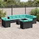 Option Black and blue with table
