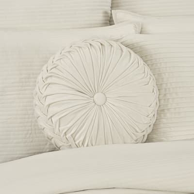 Townsend Tufted Round Throw Pillow