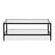 preview thumbnail 21 of 33, Hera 45'' Wide Rectangular Coffee Table with Mirror Shelf