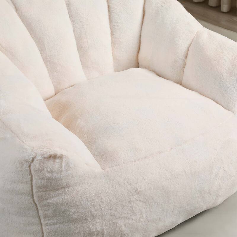 Bean Bag Sofa Chair with Armrests,for Ultimate Relaxation and Versatile Use in Living Room,Bedroom,or Office.