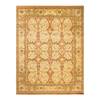 Overton Mogul, One-of-a-Kind Hand-Knotted Area Rug - Brown, 7' 10" x 10' 3" - 7' 10" x 10' 3"