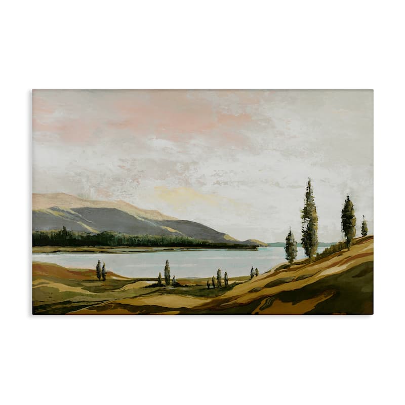 Stupell Calm Scenic Landscape Canvas Wall Art Design By Max Maxx - 24 x 16
