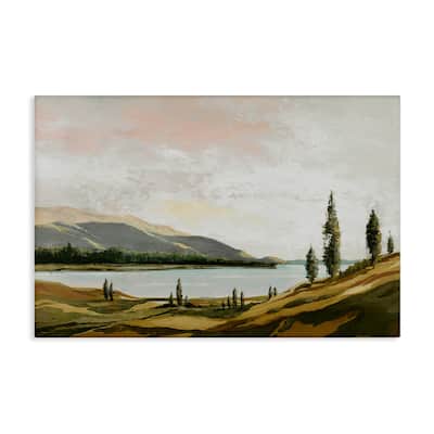 Stupell Calm Scenic Landscape Canvas Wall Art Design By Max Maxx
