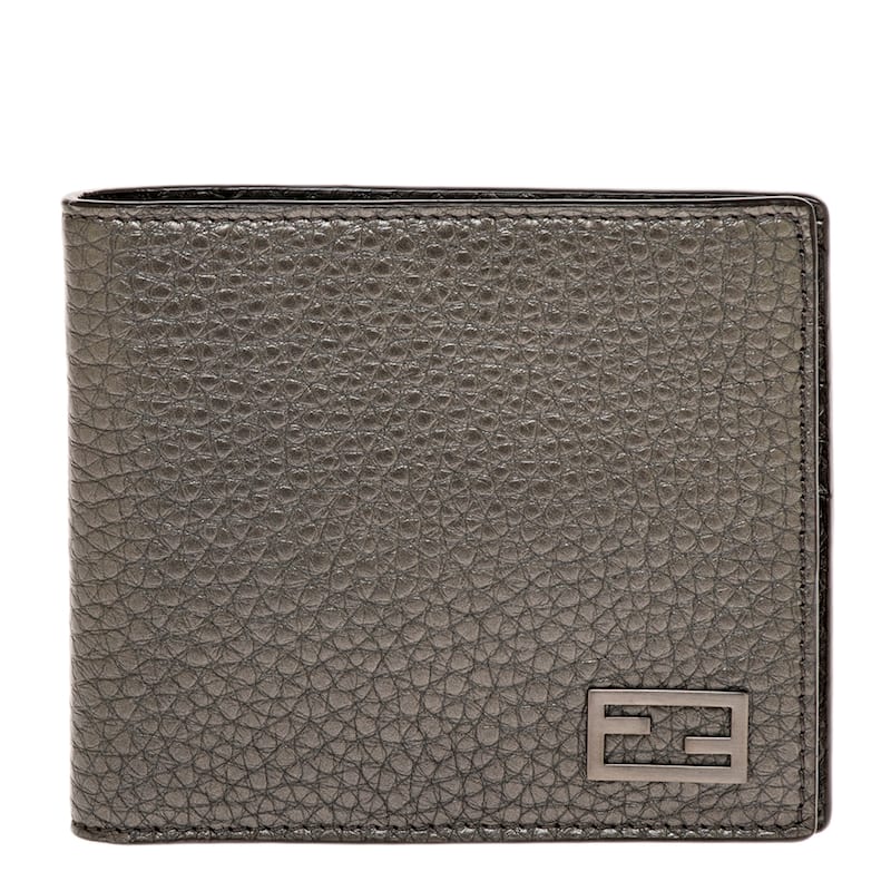 Fendi Men's Bifold Wallet - Grey
