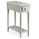 Coastal Chairside Wood Accent Table - Grey
