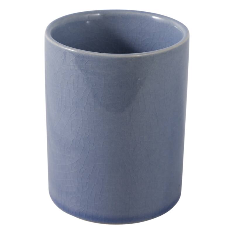 Ceramic Cute Pencil Cup Decorative Flower Office Desk Accessory