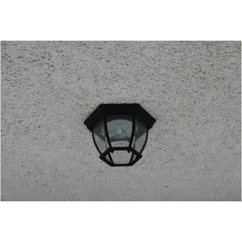 Design House Canterbury 10-13/16" Wide Integrated LED Outdoor Flush