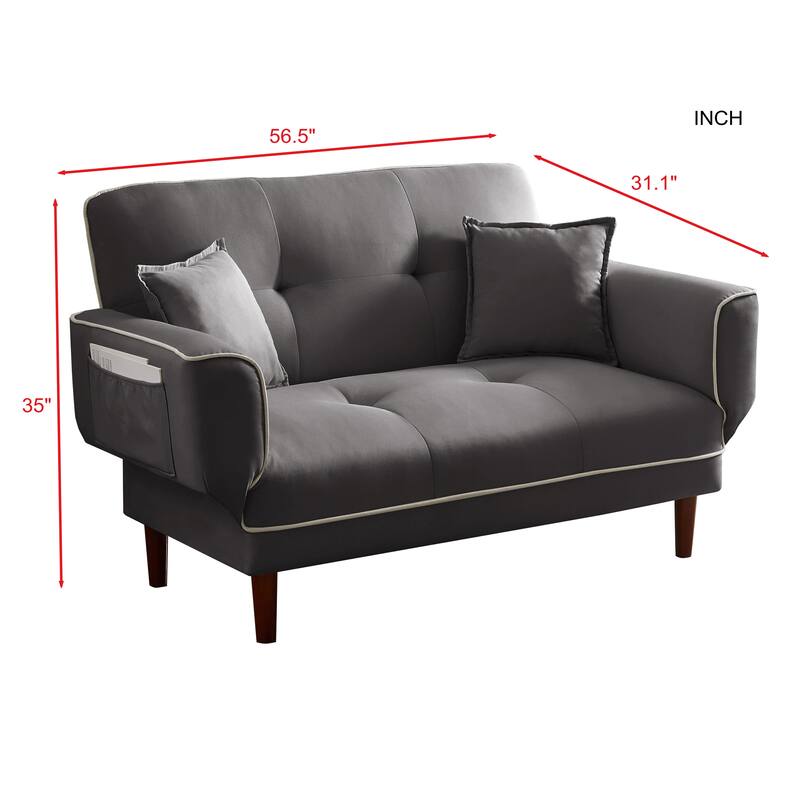 RELAX lounge SOFA BED SLEEPER with 2 pillows