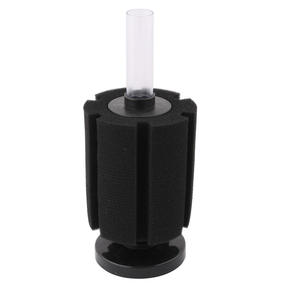 aquarium fish tank plastic tube bio filter biochemical sponge filter black