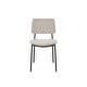 preview thumbnail 30 of 47, Amisco Sullivan Upholstered Dining Chair with Open Back and Metal Legs