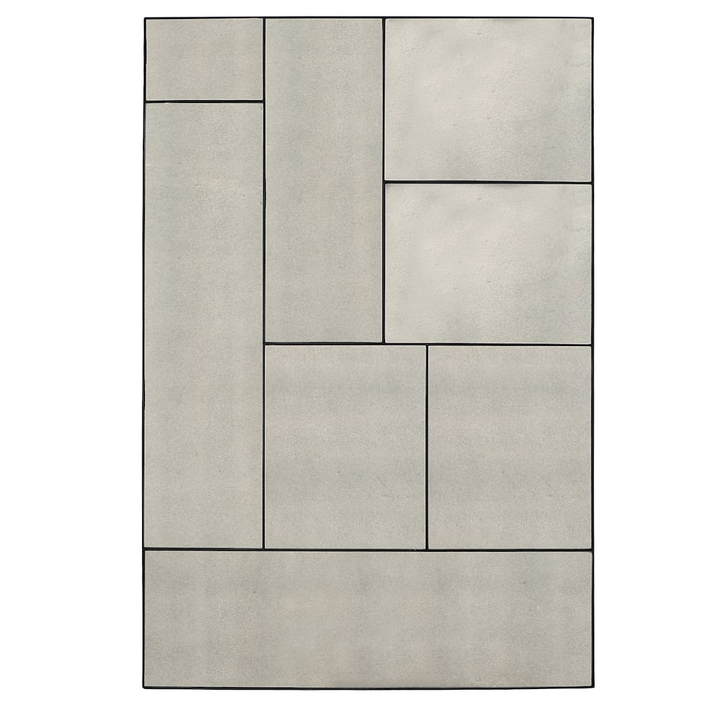 Uttermost 09898 Puzzle Piece 40" W x 60" H Rectangular Framed Bathroom