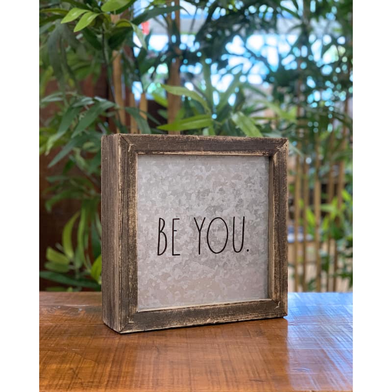 Rae Dunn Inspirational Desk/Wall Plaque