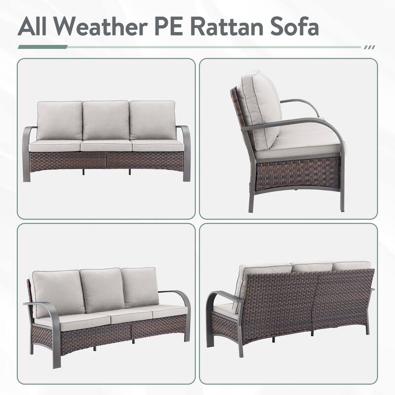 Pocassy Outdoor Patio Furniture Set