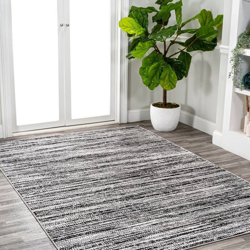 JONATHAN Y Slant Modern Strie' Area Rug
