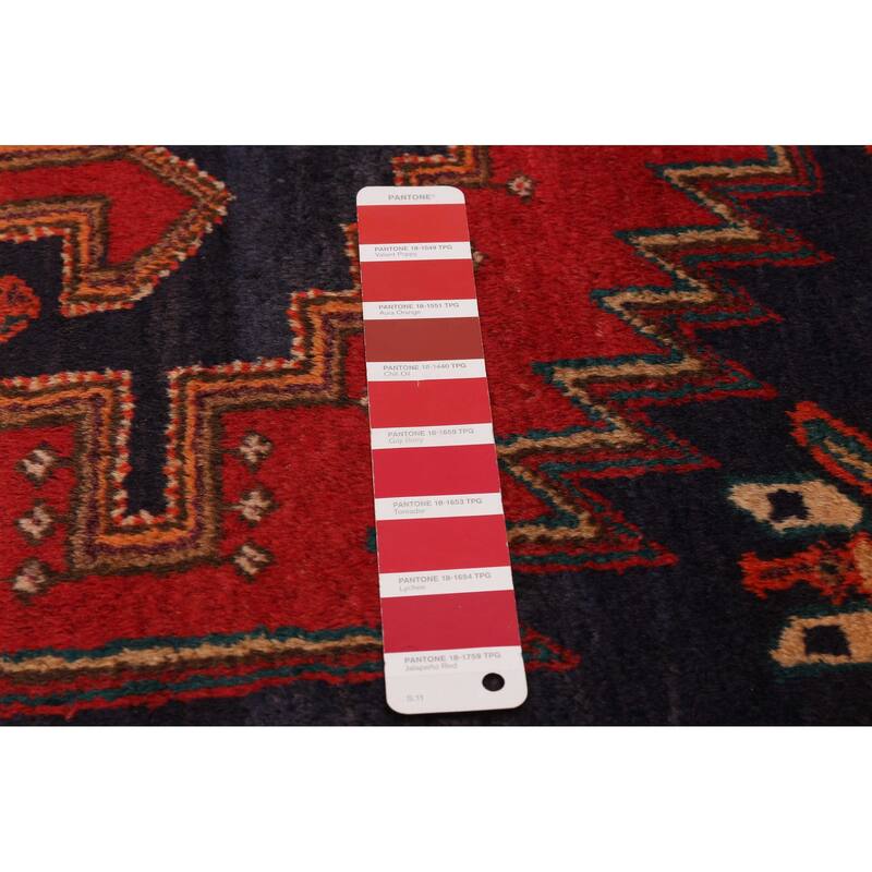 ECARPETGALLERY Hand-knotted Konya Anatolian Red Wool Rug - 3'8 x 10'2