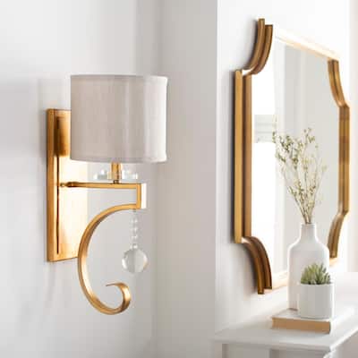 Artistic Weavers Mcbee Traditional Crystal 1-Light Wall Sconce