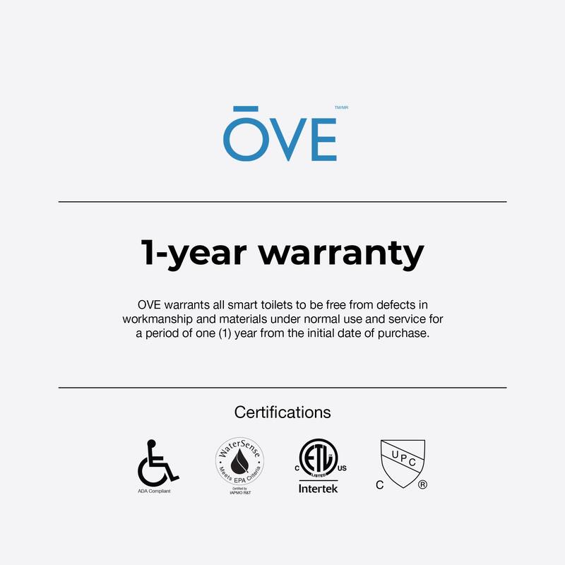 Ove Decors 15TSH-CLAR16-WHTYI Clarke 0.92 / 1.28 GPF One Piece