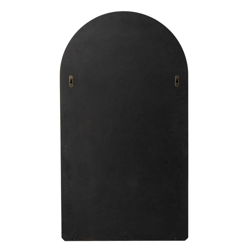 SEI Furniture Badden Decorative Mirror w/ Shelf - Black