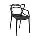 preview thumbnail 12 of 18, Liana Mid-Century Modern Chair Set of Two