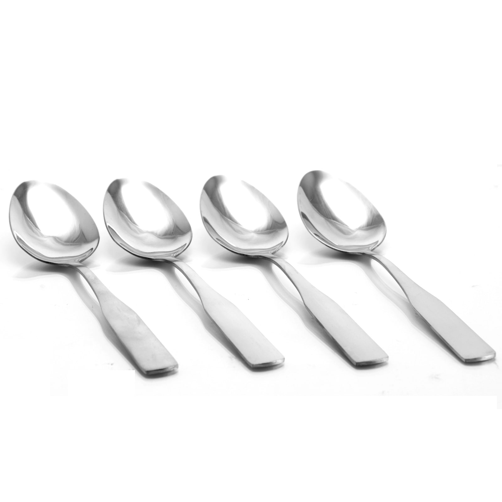 Gibson Home Abbie 4 Piece Stainless Steel Dinner Spoon Set