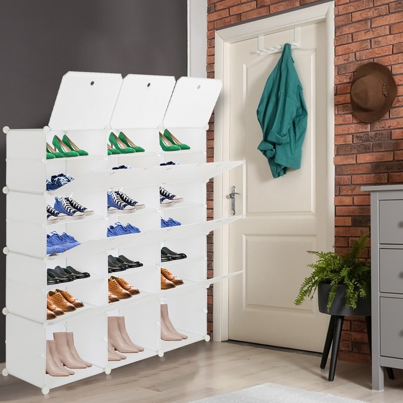 Portable shop shoe storage