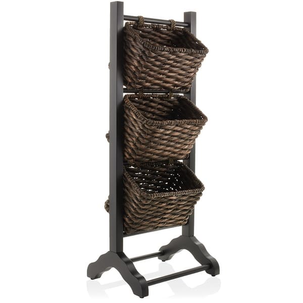 Casafield 3-Tier Floor Stand Organizer