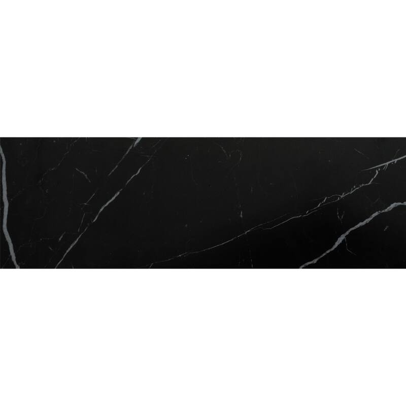 Penthouse 4x12 Polished Marble Look Porcelain Subway Tile - Floor, Wall