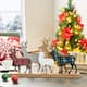 Option Colorful Reindeer Family