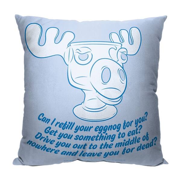 slide 2 of 4, Warner Brothers Christmas Vacation 18 Inch Throw Pillow 18"x 18" - Can I Get You Anything