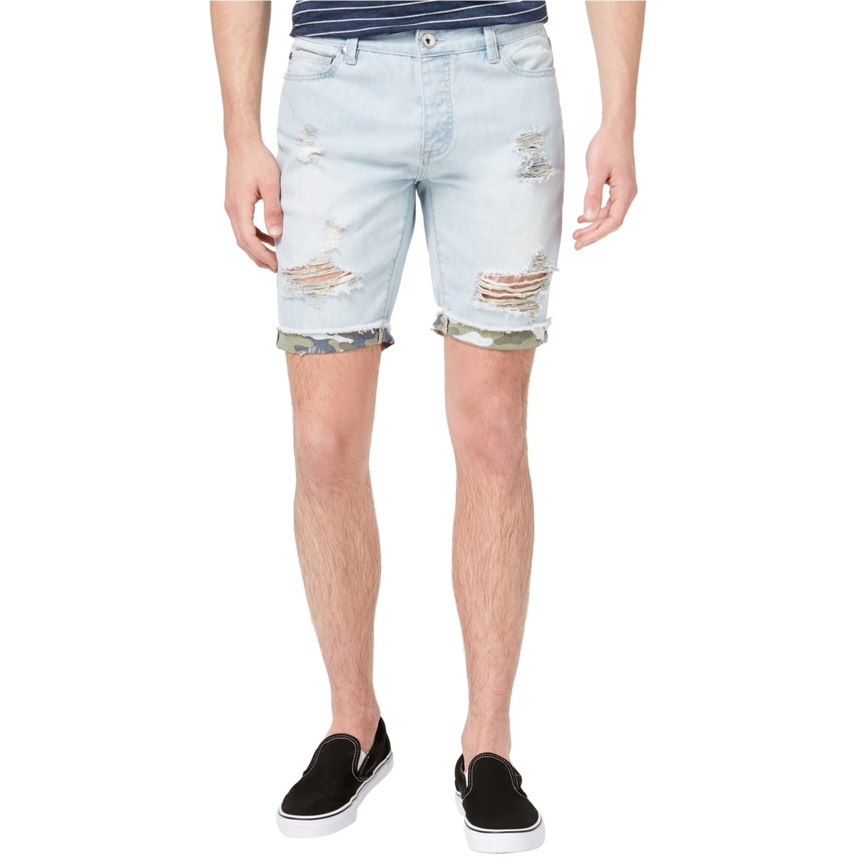 camo jean shorts mens