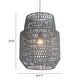 preview thumbnail 5 of 6, Alstead Ceiling Lamp Gray
