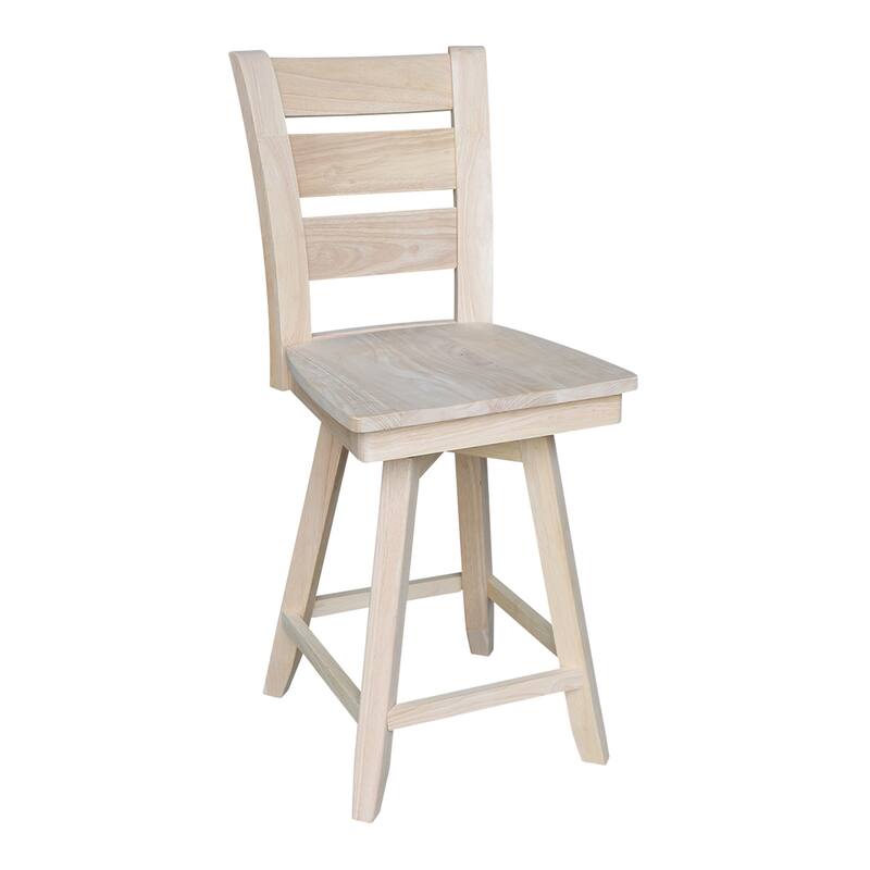 Tuscany Solid Wood Swivel Stool