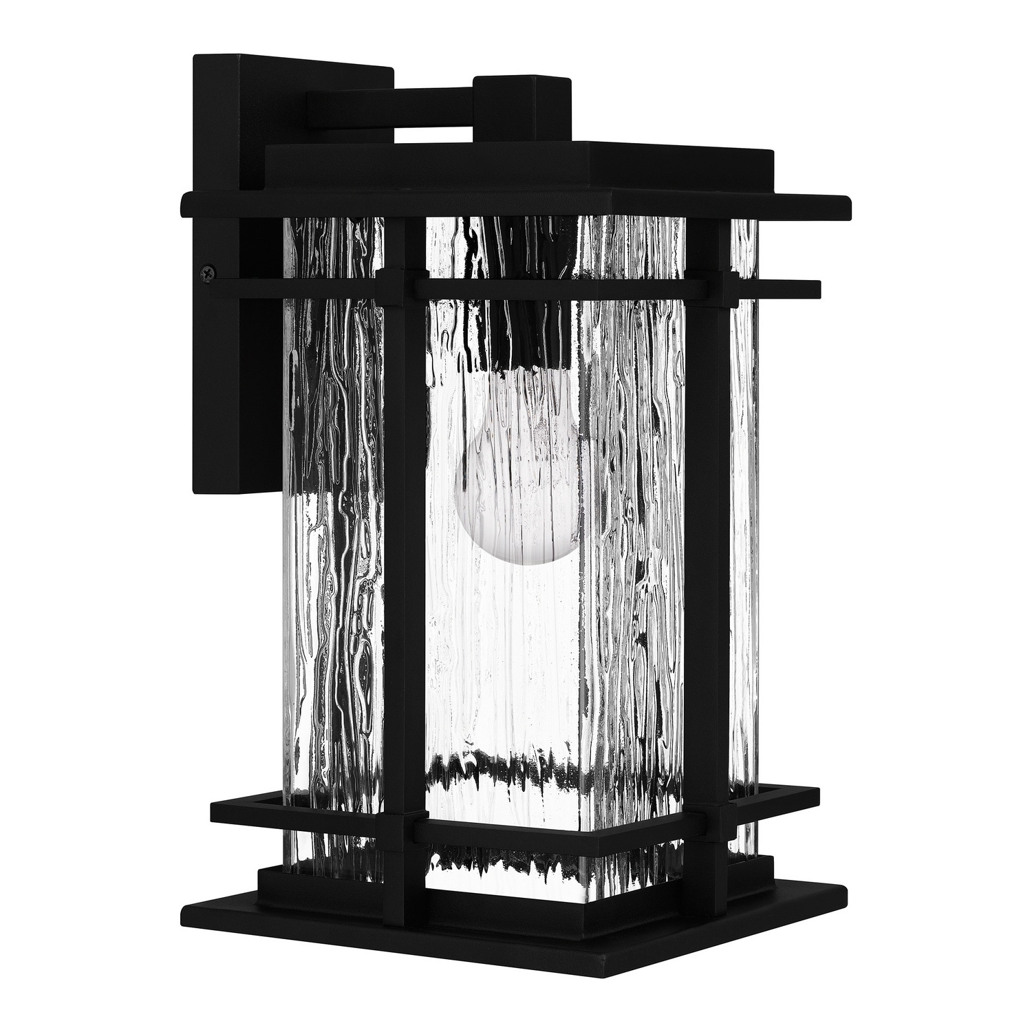 Earth Black One Light Outdoor Wall Mount from the McAlister Collection